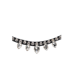 Frontal Alisha HKM Schwarz / Weiß