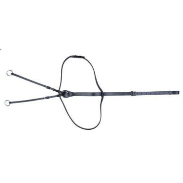 Martingal HKM aus Leder Schwarz