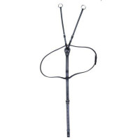 Martingal HKM aus Leder Schwarz Martingal HKM aus Leder Schwarz