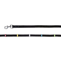 Zügel mit Stoppern HKM Colour Schwarz Zügel mit Stoppern HKM Colour Schwarz