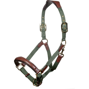 Luna Halfter aus Leder und Nylon HKM Luna Halfter aus Leder und Nylon HKM