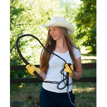 Westlicher Peitsche HKM Dunkelbraun