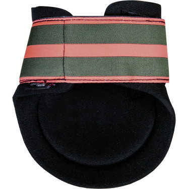 Streichkappen Equestrian Stripes HKM Dunkelgrün Gr&uuml;n