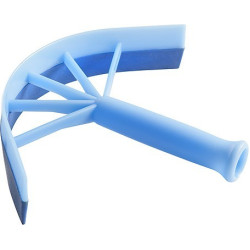 Weiches Schweißmesser Königsblau / Himmelblau