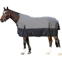 Highneck-Decke HKM Edmonton 1680D 300g Grau / Schwarz Highneck-Decke HKM Edmonton 1680D 300g Grau / Schwarz