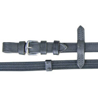 Lederzügel HKM Schwarz