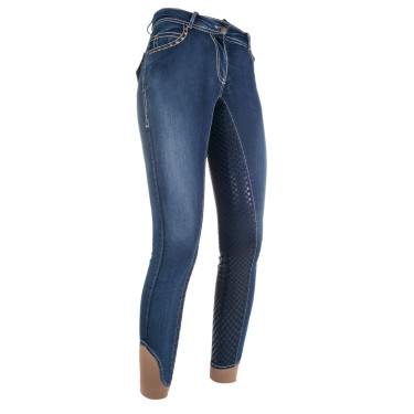 Pasadena Summer Denim Vollbesatzreithose s. HKM Pasadena Summer Denim Vollbesatzreithose s. HKM