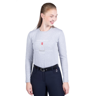 Polo mit langen Ärmeln Equine Sports Style HKM Polo mit langen Ärmeln Equine Sports Style HKM