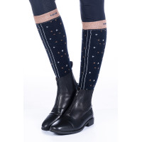 Minimal HKM Socken Marineblau / Camel