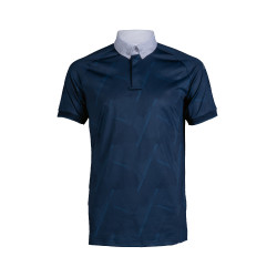 Wettkampf-Poloshirt Herren Dylan HKM Dunkelblau