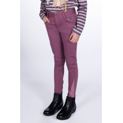 Alva Reithose mit Vollbesatz aus Silikon HKM Dunkellila Alva Reithose mit Vollbesatz aus Silikon HKM Dunkellila