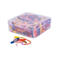 Flechtgummis Soft Colour HKM Mehrfarbig Flechtgummis Soft Colour HKM Mehrfarbig