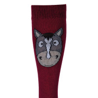 Kinderreitsocken Grenada HKM 3er-Pack Rosa / Weinrot Kinderreitsocken Grenada HKM 3er-Pack Rosa / Weinrot
