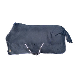 Außendecke mit Fleecefutter Economic HKM Dunkelblau