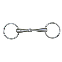 Mors à anneaux 18 mm en titane HKM Mors à anneaux 18 mm en titane HKM