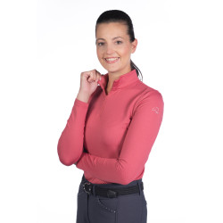 T-Shirt Technik HKM Basic Langarm Himbeerrosa