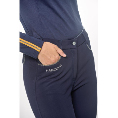 Reithose Fleece Harcour Jaipur Marine Marineblau