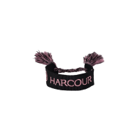 Harcour Armband Pink Oktober Schwarz / Rosa Harcour Armband Pink Oktober Schwarz / Rosa