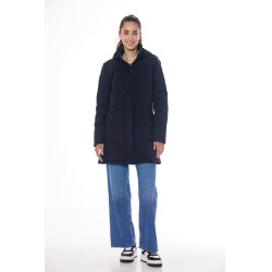 Langer Parka Harcour Pich Damen Schwarz