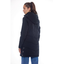 Langer Parka Harcour Pich Damen Schwarz