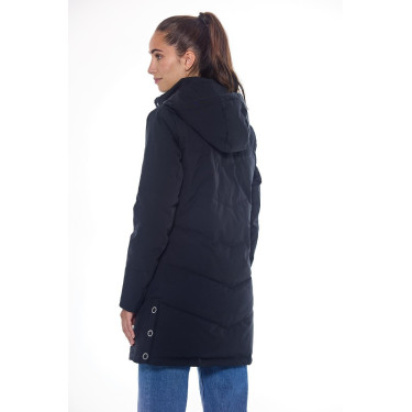 Langer Parka Harcour Pich Damen Schwarz