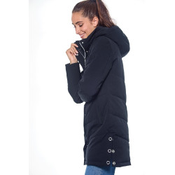 Langer Parka Harcour Pich Damen Schwarz