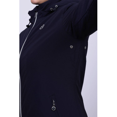 Langer Parka Harcour Robertah Damen Marine Marineblau