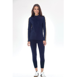 Damen-Poloshirt Harcour Pistach Marine Damen-Poloshirt Harcour Pistach Marine