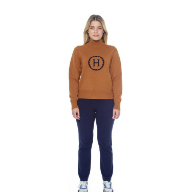 Damenpullover Harcour Plaza Goldgelb