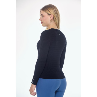 Damenpullover Harcour Pompadou Schwarz