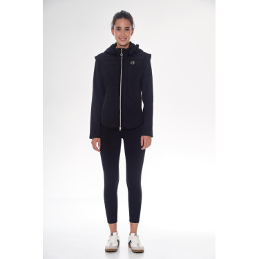 Zweimaterialjacke Harcour Hadar Damen Schwarz