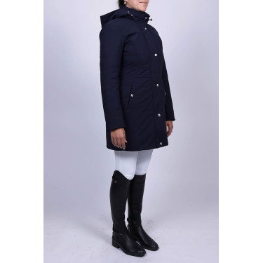 Warme Jacke Harcour Jacinthe Marine Marineblau
