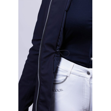 Warme Jacke Harcour Jacinthe Marine Marineblau