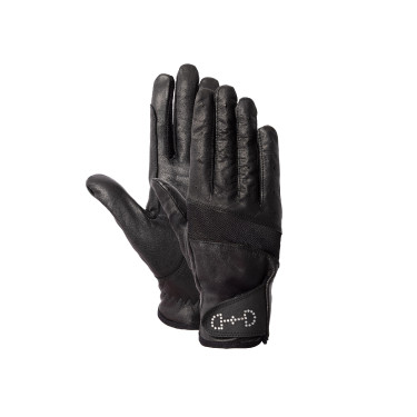 Leder- und Mesh-Handschuhe Damen Horze Leder- und Mesh-Handschuhe Damen Horze