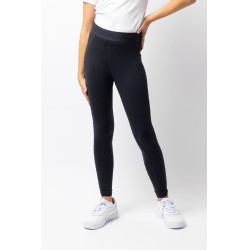 Reithose mit Vollbesatz und Silikon Madison Kinder Horze Dunkelmarineblau