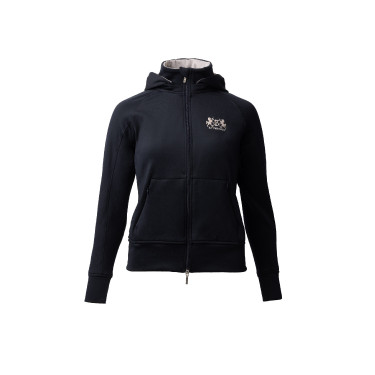 Damen-Hoodie Colleen B Vertigo Dunkelmarineblau