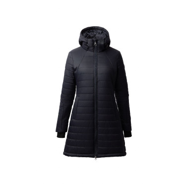 Lange Daunenjacke Horze Charlotte Damen Dunkelmarineblau Lange Daunenjacke Horze Charlotte Damen Dunkelmarineblau