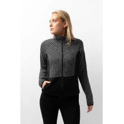 Fleecejacke Neve Horze Kaviar Schwarz