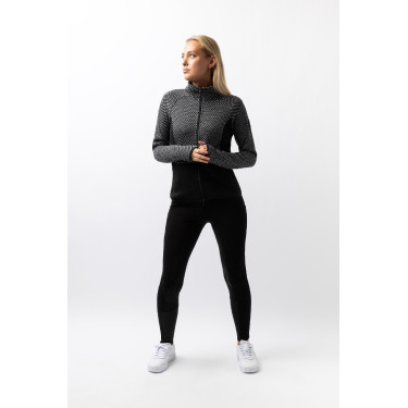 Fleecejacke Neve Horze Kaviar Schwarz