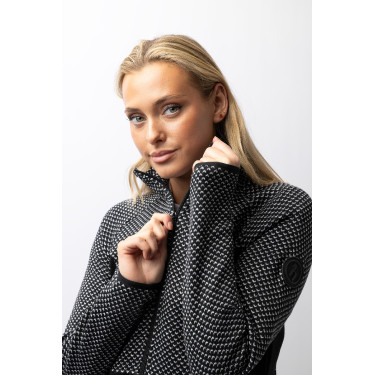 Fleecejacke Neve Horze Kaviar Schwarz