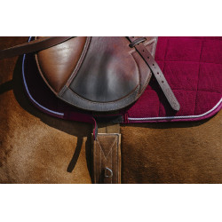 Satteldecke Riding World Corduroy Bordeaux Satteldecke Riding World Corduroy Bordeaux