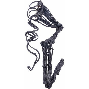 Heunetz mit großen Maschen T de T Schwarz