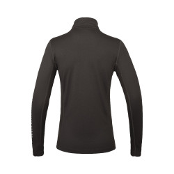 Trainingspolo Damen Kingsland Braun / Schwarz