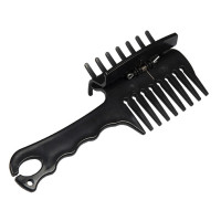 Kamm mit Flechthilfe HKM Schwarz