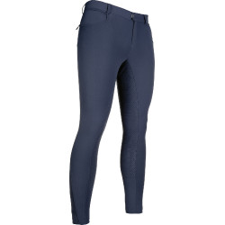 Herrenhose HKM Sportive Vollbesatz Silikon Dunkelblau
