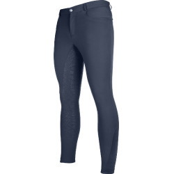 Herrenhose HKM Sportive Vollbesatz Silikon Dunkelblau