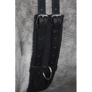 Leinen-Longiergurt mit Griff HKM Leinen-Longiergurt mit Griff HKM