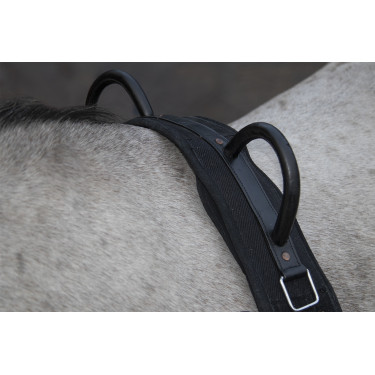 Leinen-Longiergurt mit Griff HKM Leinen-Longiergurt mit Griff HKM