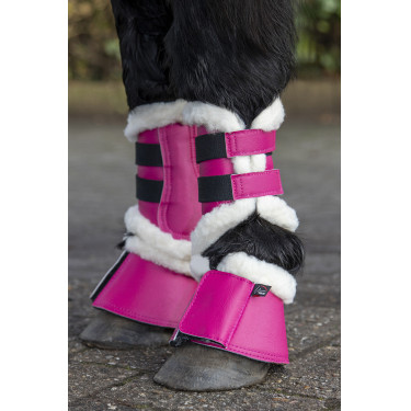 Glocken Comfort Shetty HKM Cranberry Rosa