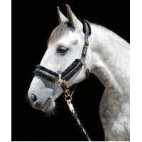 Halfter Roségold HKM Schwarz / Roségold